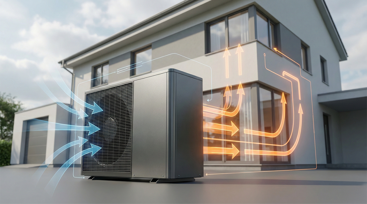 Hava Kaynaklı Isı Pompası Nasıl Çalışır?