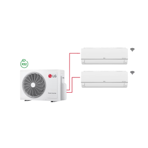 LG Inverter Multi Split Wi-Fi Klima DP1 9K+18K Btu