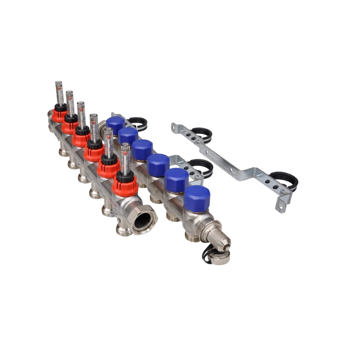 Fraenkische 6'lı Paslanmaz Çelik Kollektör Seti