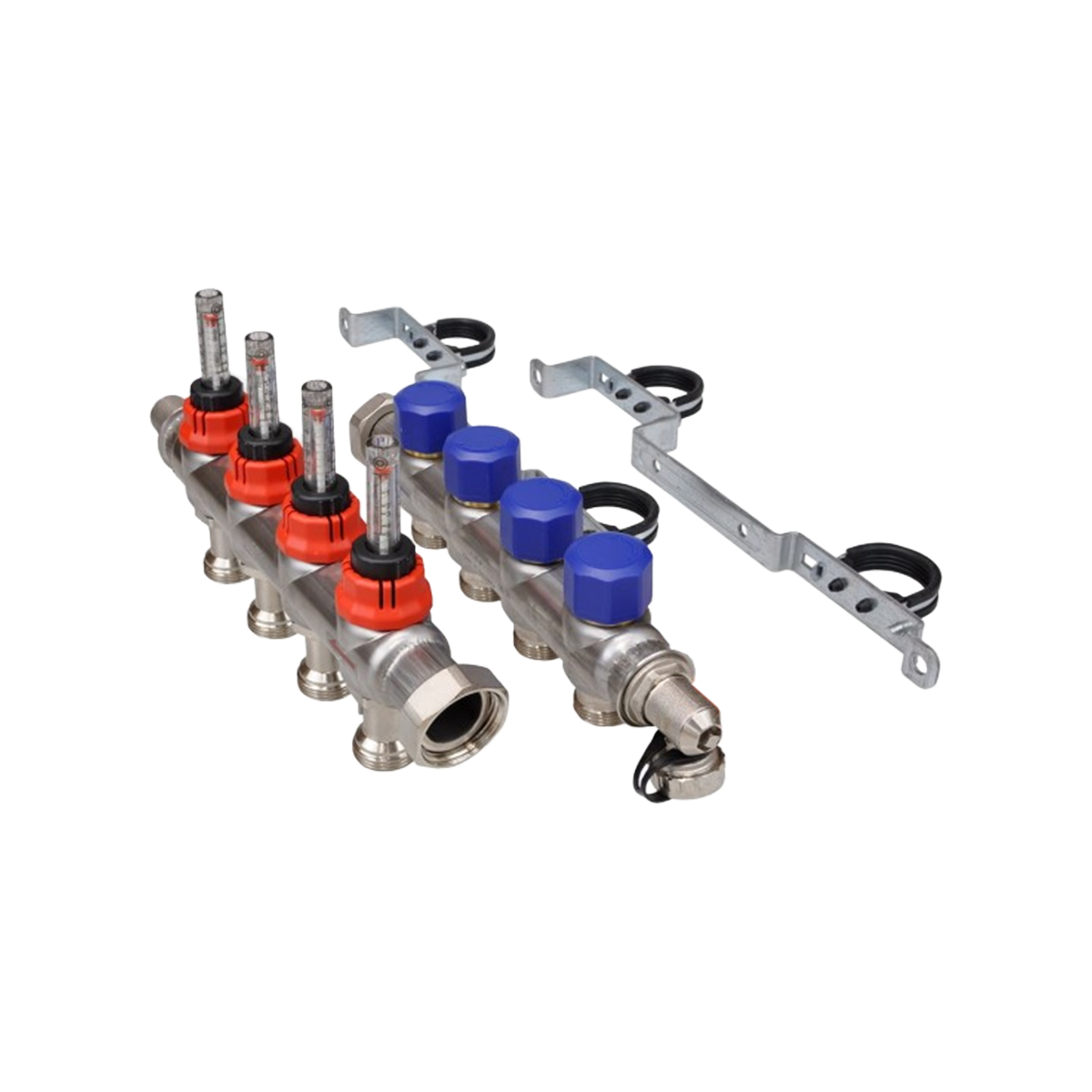 Fraenkische 4'lü Paslanmaz Çelik Kollektör Seti